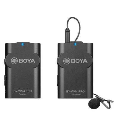 BOYA Wireless Microphone for DSLRs and Smartphones - Black